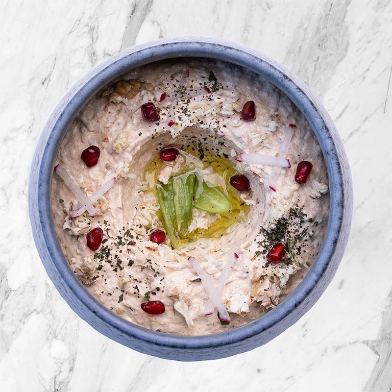 Spicy Labneh With Makdous