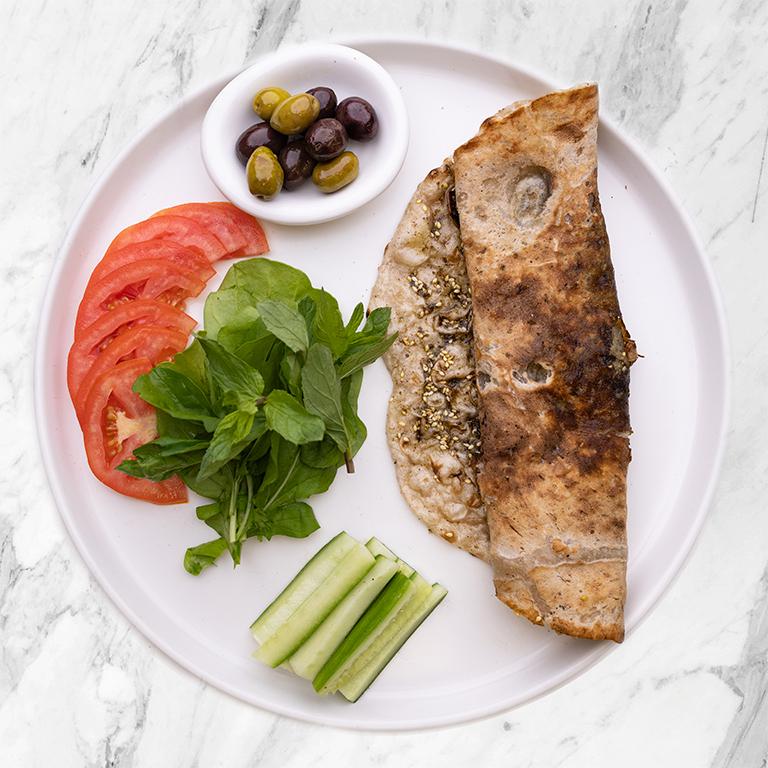 Zaatar cheese double